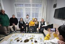 baskan mutlu iftar sofrasina konuk oldu