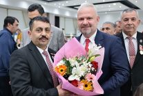 baskan pehlivan sehit aileleri ve gazilerle iftar sofrasinda bulustu