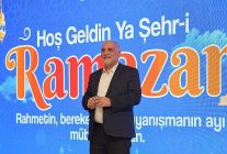 baskan sandikci personelle iftar sofrasinda bulustu