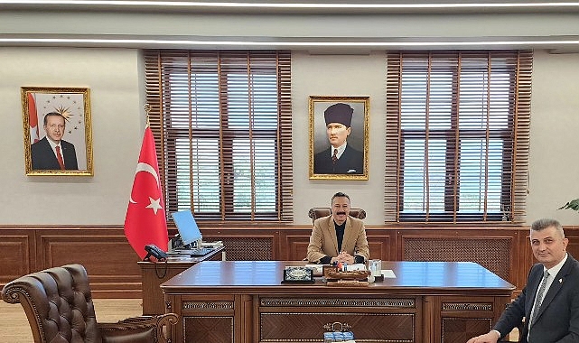 Başkan Sezer’den Kaymakam Gültekin’e Hayırlı Olsun Ziyareti 1 baskan sezerden kaymakam gultekine hayirli olsun ziyareti