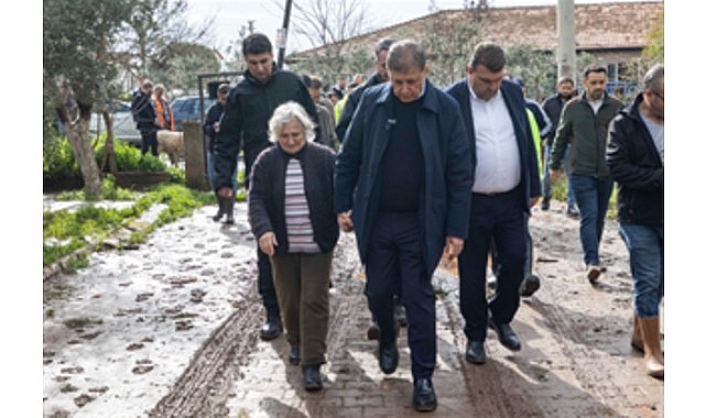 Başkan Tugay’dan Seferihisar’da yağıştan etkilenenlere yerinde destek 1 baskan tugaydan seferihisarda yagistan etkilenenlere yerinde destek
