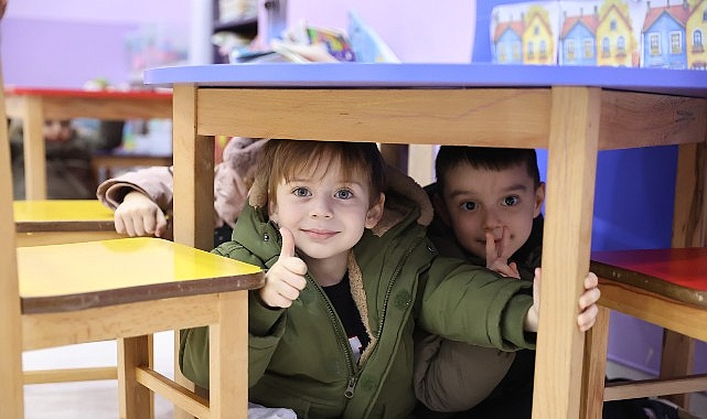 bayrampasada miniklerle deprem tatbikati