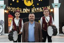 beyazkoyde ilk iftar sofrasi kuruldu