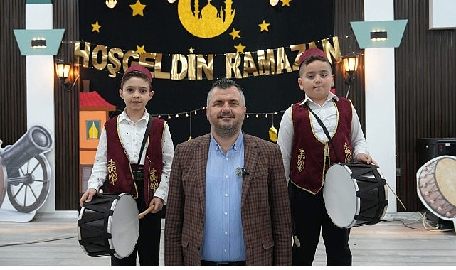 Beyazköy’de ilk iftar sofrası kuruldu 1 beyazkoyde ilk iftar sofrasi kuruldu