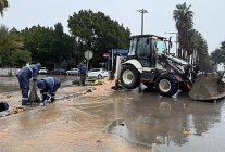 buyuksehir ekipleri siddetli yagisa karsi teyakkuz halinde