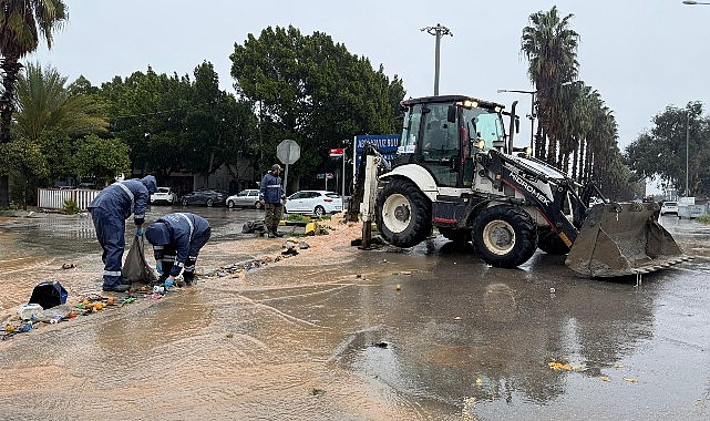 buyuksehir ekipleri siddetli yagisa karsi teyakkuz halinde