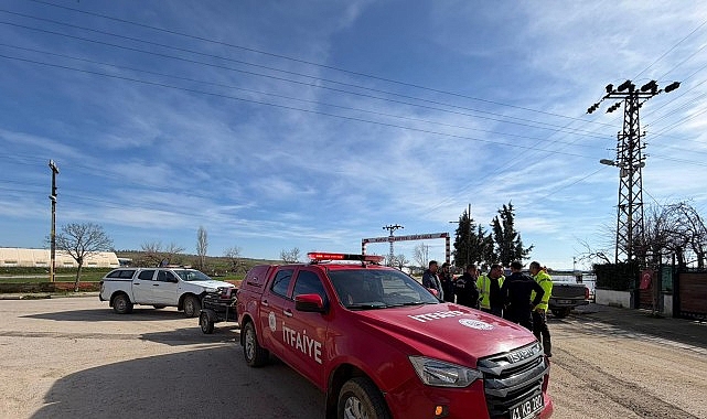 buyuksehir itfaiyesi taskin riskine karsi edirnede