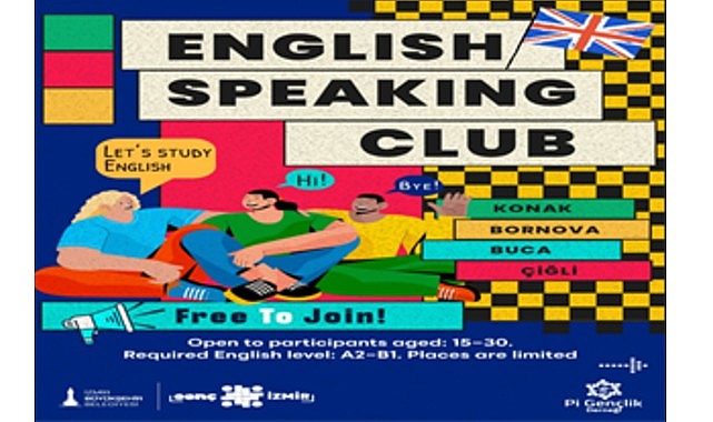 buyuksehirden gencler icin ingilizce konusma kulubu