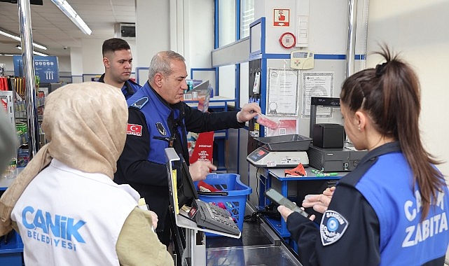 Canik Zabıtası Göz Açtırmıyor: Marketlere Sıkı Denetim 1 canik zabitasi goz actirmiyor marketlere siki denetim