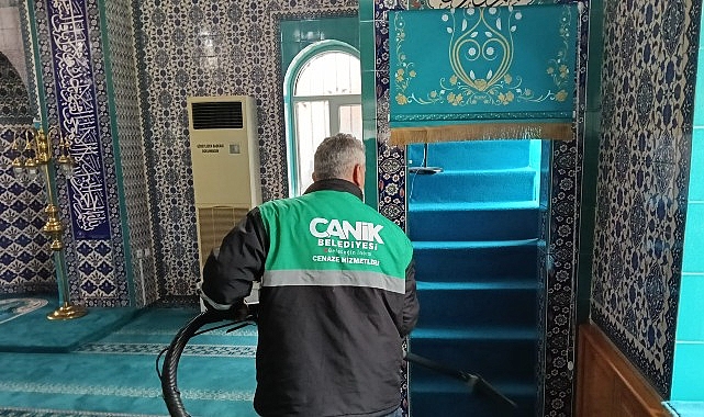 Canik'te Camiler Ramazan'a Hazır 1 canikte camiler ramazana hazir