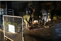 cesmede siddetli yagisa karsi kesintisiz mucadele