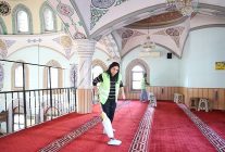 ciglide ibadethaneler icin temizlik mesaisi