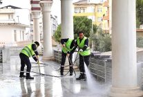 didimdeki camilerde ramazan oncesi temizlik calismalari yogunlastirildi