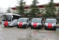 edremit belediyesi 8 yeni araci hizmete sundu