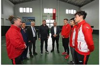 ertugrul saglamdan genc sporculara ilham veren ziyaret