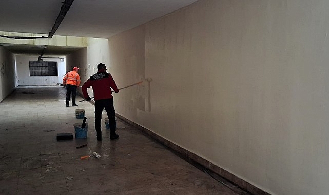 Gebze Erenler Caddesi alt geçidine kapsamlı bakım 1 gebze erenler caddesi alt gecidine kapsamli bakim