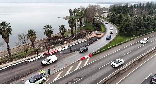 Gölcük kuzey yan yol da trafiğe açıldı 1 golcuk kuzey yan yol da trafige acildi