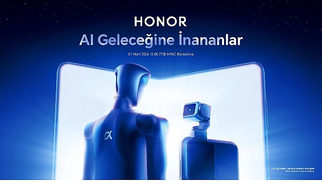 HONOR, MWC 2026’da yapay zekâyı robot teknolojileriyle fiziksel dünyaya taşıyor 1 honor mwc 2026da yapay zekayi robot teknolojileriyle fiziksel dunyaya tasiyor