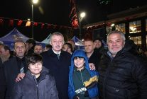 ilk teravih namazinda dolup tasti