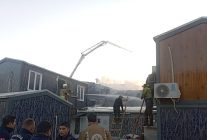 isci konteynerinde cikan yangin kontrol altina alindi