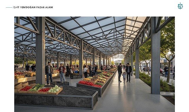 izmit yenidogana modern kapali pazar alani geliyor
