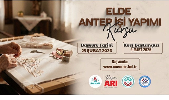 kapemde elde antep isi yapimi kursu basliyor