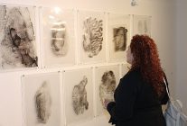 karsilasmalar devinimler izler sergisi ziyarete acildi