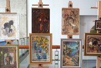 keciorende konukevi sakinleri el emegi urunlerini sergiledi