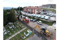 kent mezarligindaki su sorununa kalici cozum