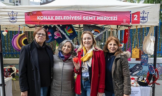 Konak’ta sevgi, emekle güçleniyor 1 konakta sevgi emekle gucleniyor