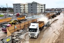 korfezrayda trafik ve cevre icin temizlik onlemi