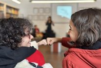 kutuphanede bulusalim yaratici okuma atolyesi basladi