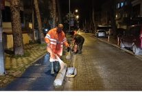 milas belediyesi ekipleri beklenen yagislar icin teyakkuz halinde