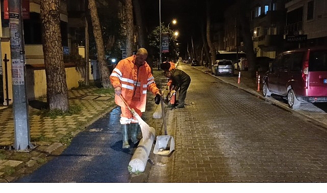 milas belediyesi ekipleri beklenen yagislar icin teyakkuz halinde
