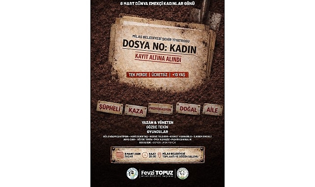 Milas Belediyesi’nden 8 Mart’a Özel Tiyatro Oyunu 1 milas belediyesinden 8 marta ozel tiyatro oyunu