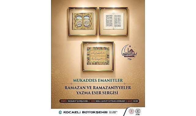 mukaddes emanetler sergisi kapilarini aciyor