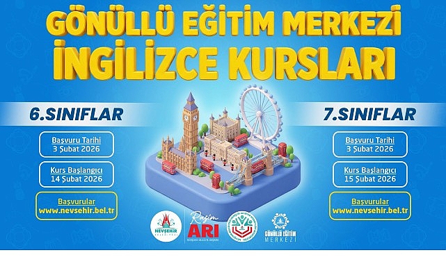 Nevşehir Belediyesi’nde Gönüllü Eğitim Kursları İçin Geri Sayım Başladı! 1 nevsehir belediyesinde gonullu egitim kurslari icin geri sayim basladi