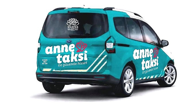 niluferde anne taksi uygulamasi basladi