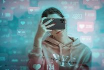 selfielerin gorunmeyen yuzu