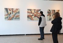 sksmde zemin ve iz derindeki ses sergisi acildi