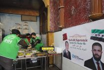 suriye rakkada buyuksehirle iftar bereketi