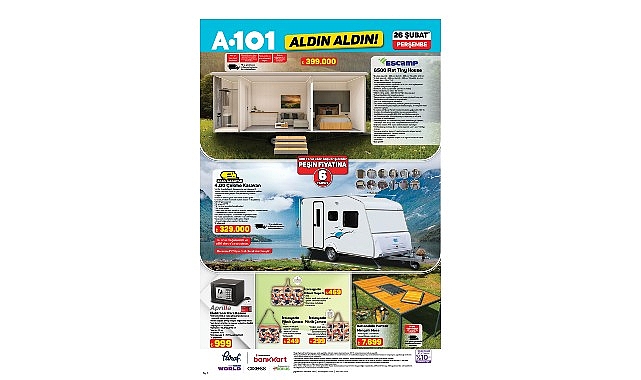 Tiny House ve Karavan 26 Şubat’ta A101’de! 1 tiny house ve karavan 26 subatta a101de