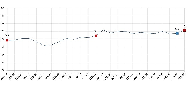 Tüketici Güven Endeksi, Şubat 2026 1 tuketici guven endeksi subat 2026