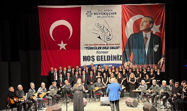 turkulerin essiz notalari aydin buyuksehir belediyesi sukran gungor yildiz kenter kultur merkezi ve tiyatro salonundan yukseldi