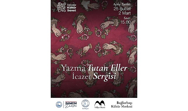 uskudarda yazma sanati icazet sergisi aciliyor