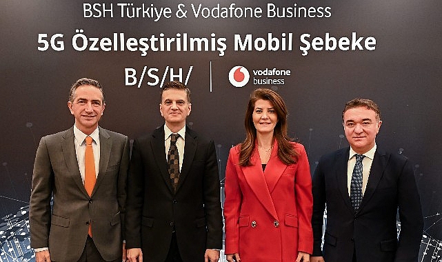 vodafone business ve bsh ev aletleri turkiyede ticari kullanimdaki ilk 5g destekli akilli fabrika uygulamasini hayata gecirdi