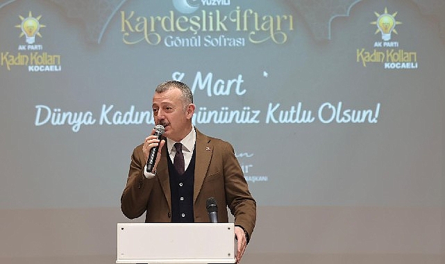 ak partili kadinlardan kardeslik iftari