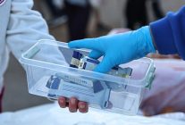 alanya yollarinda kis mesaisi suruyor