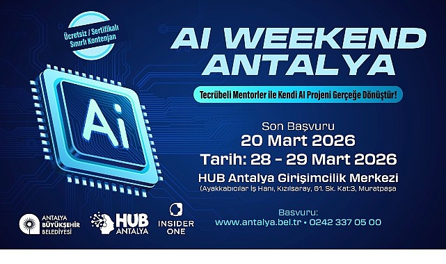 antalyada yapay zeka devrimi