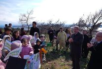 ayvalikta gelecege nefes 150 fistik cami toprakla bulustu